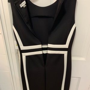 Black and white Calvin Klein dress, size 14!